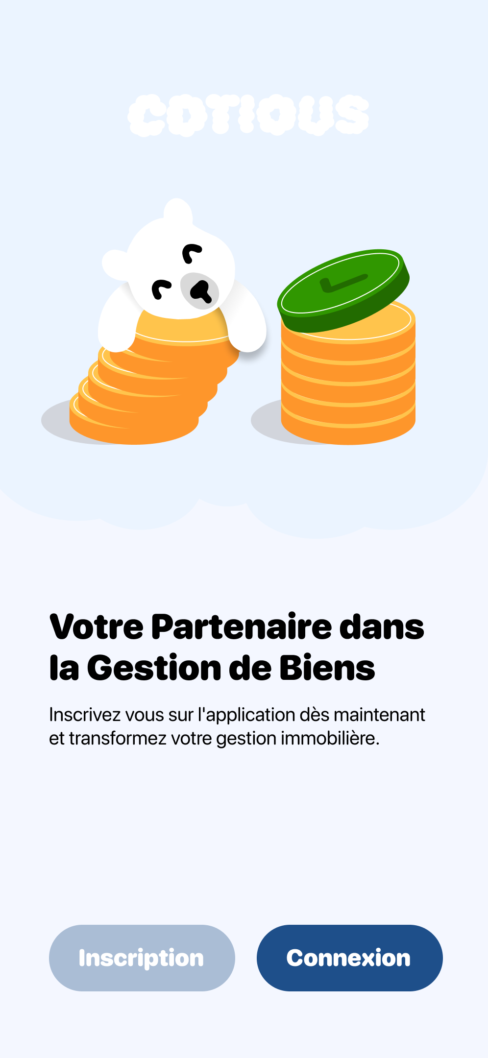 Capture d'écran - Gestion des transactions